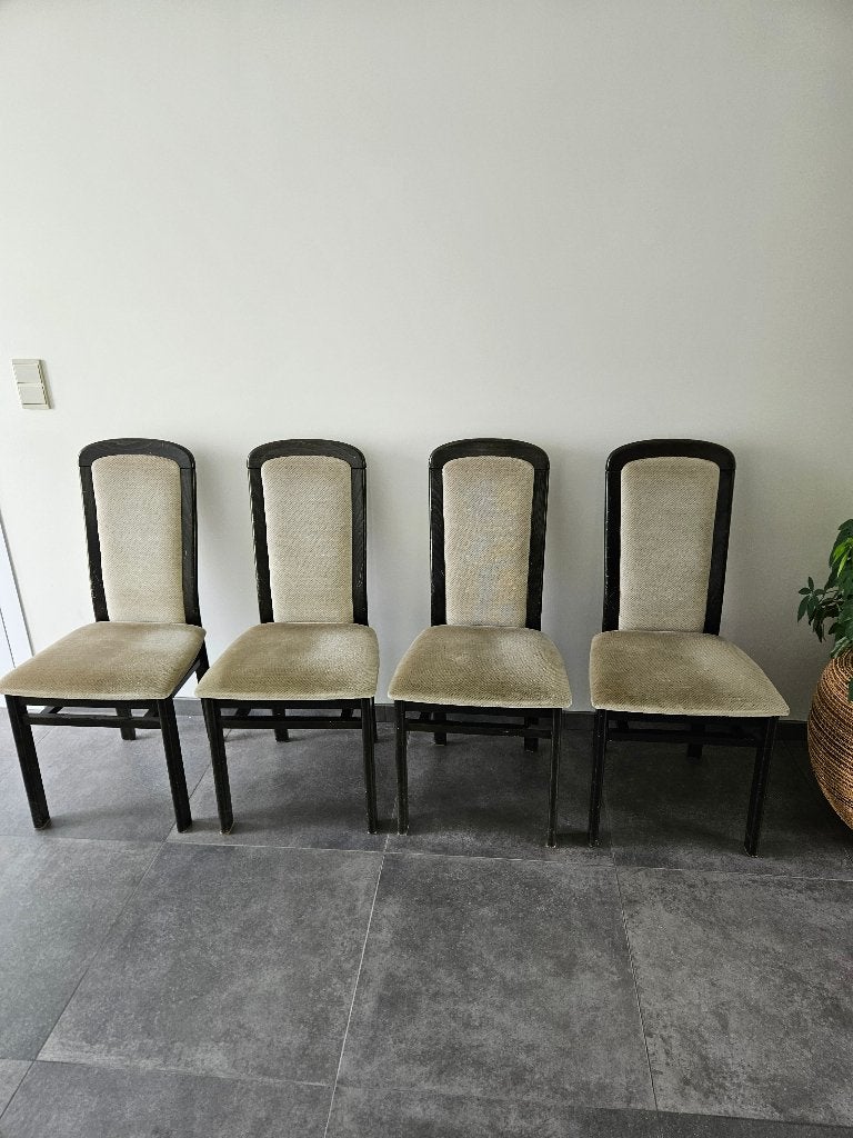 Gratis : 6 Stoelen, Huis en Inrichting, Ophalen, Gebruikt, Bruin, Hout