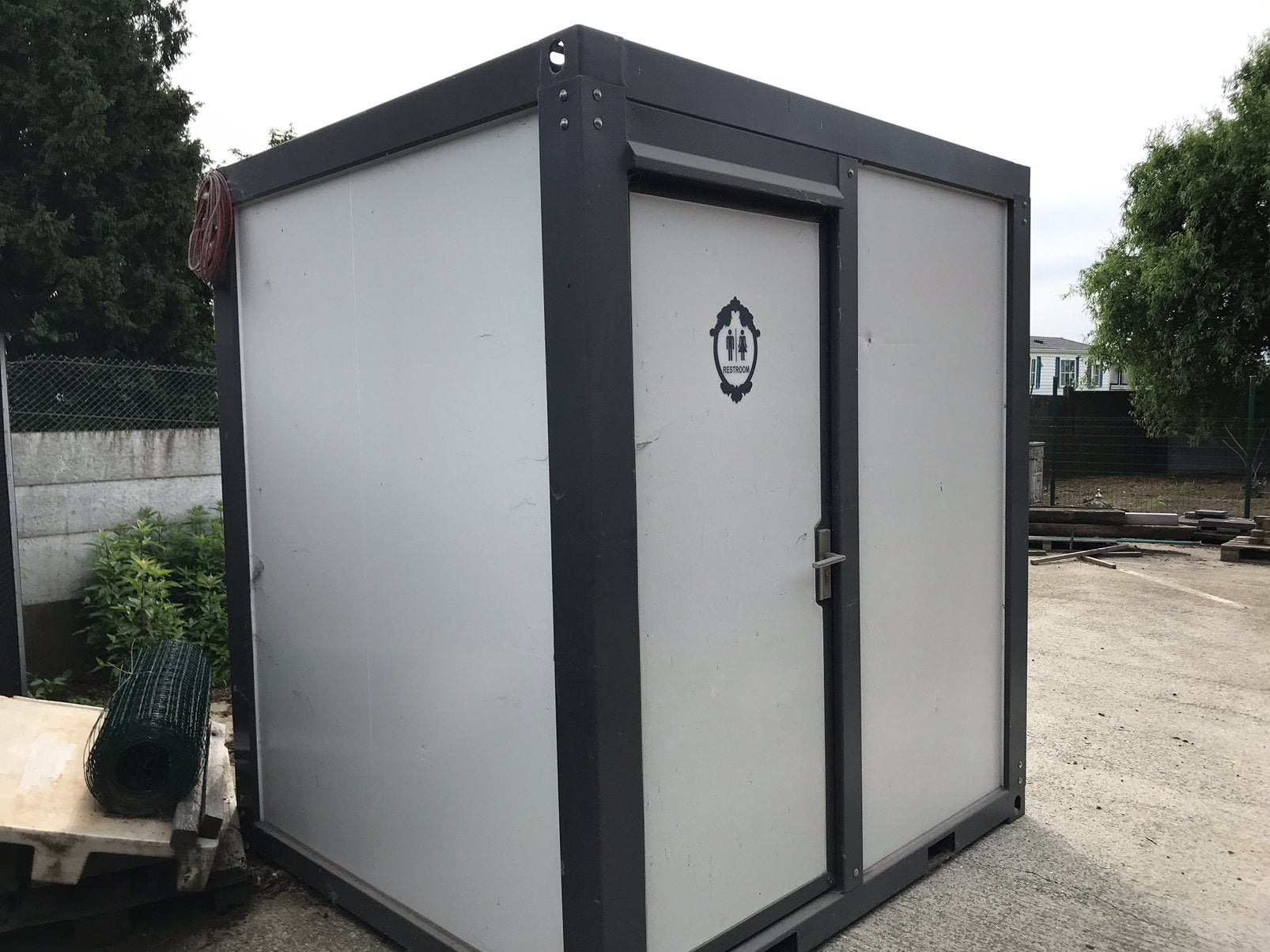 Sanitaire unit/blok, Bricolage & Construction, Sanitaire, Enlèvement, Utilisé, Douche