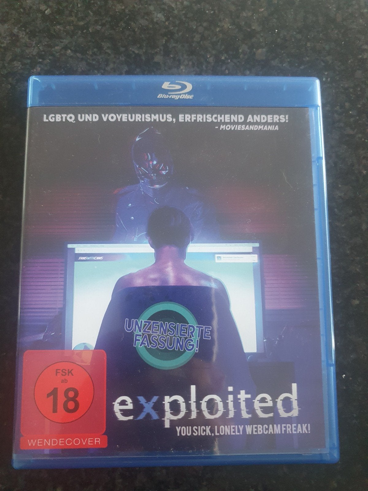 Rayon bleu exploité, Enlèvement ou Envoi