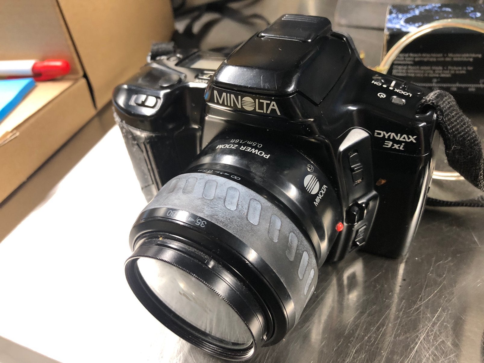 Minolta fototoestel analoog, TV, Hi-fi & Vidéo, Enlèvement, Comme neuf, Minolta