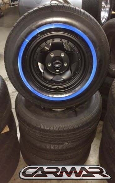 15'' Nieuwe Set AR23 5x120,65 Maxxis White Wall 225/75R15, Auto-onderdelen, Banden en Velgen, 15 inch, -, -, Nieuw