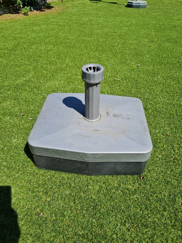 Parapluvoeten, Tuin en Terras, Ophalen, Gebruikt