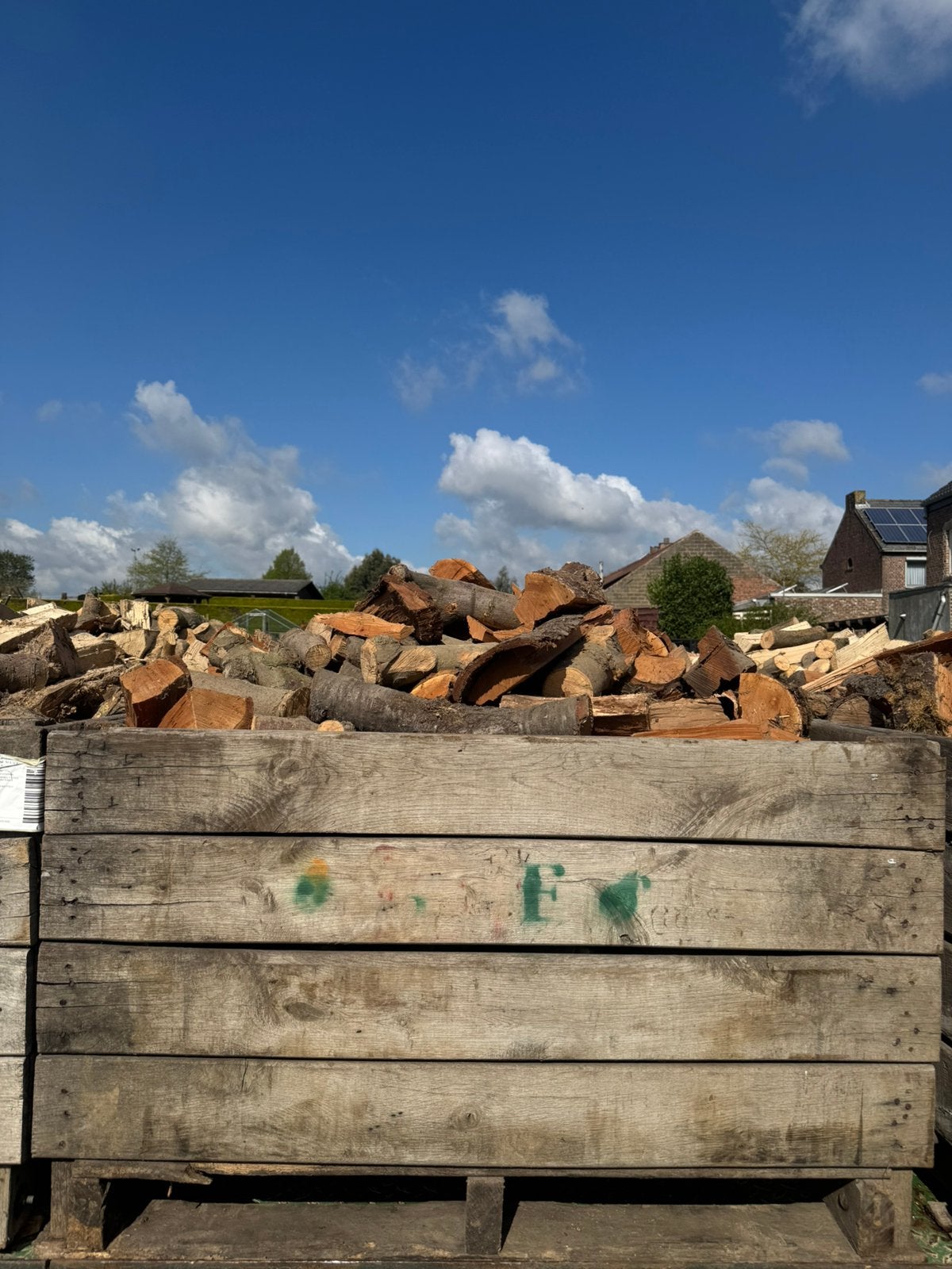 Premium Droog brandhout, 6 m³ ou plus, Enlèvement ou Envoi, Chêne, Bûches