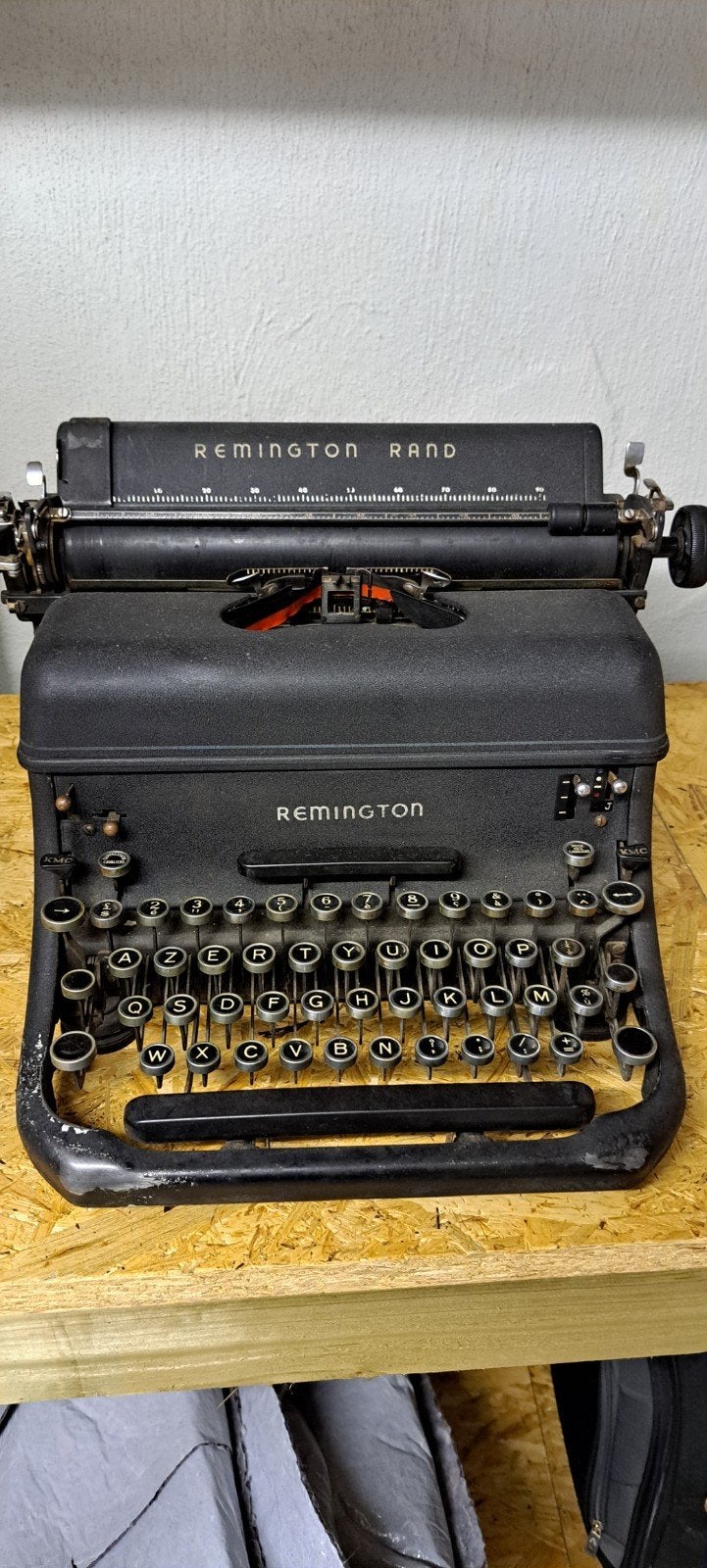 Typemachine, Diversen, Ophalen