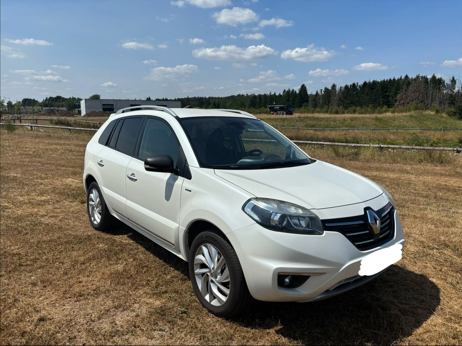 Renault koleos 2.0 diesel, Auto's, Koleos, 4 cilinders, Leder en Stof, Wit