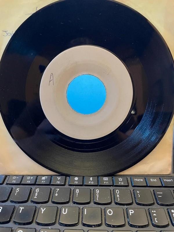 7" Johnny White - Kom Terug - promotional copy - 1973, Envoi, 7 inch