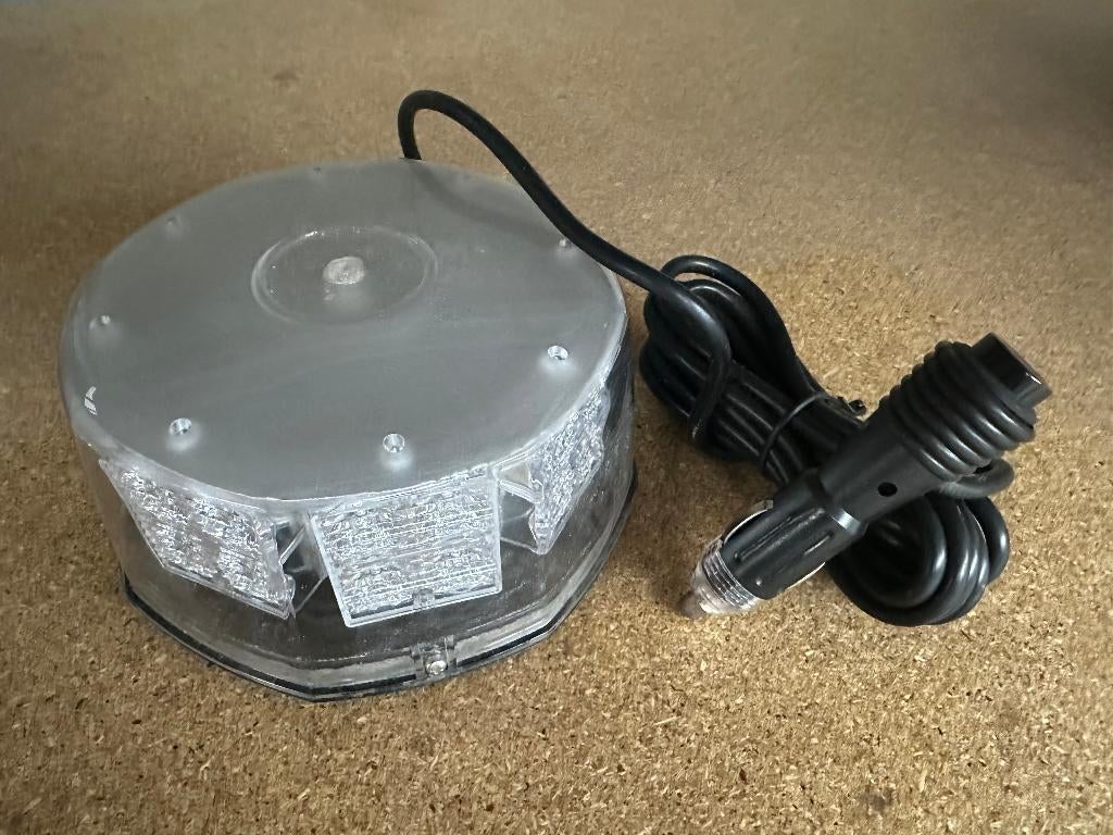 Knipperlicht-zwaailicht blauw-rood op sigarettenaansteker, Auto diversen, Auto-accessoires, Ophalen of Verzenden, Nieuw