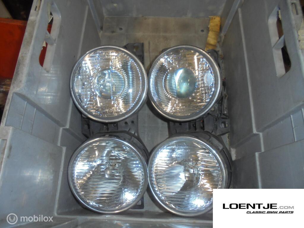 nette set koplampen BMW e30 325i 320i 318i etc, Gebruikt, Ophalen of Verzenden, BMW, BMW