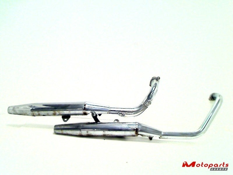 Suzuki Uitlaat compleet VL 125 Intruder 2001-2007, Ophalen of Verzenden, Gebruikt
