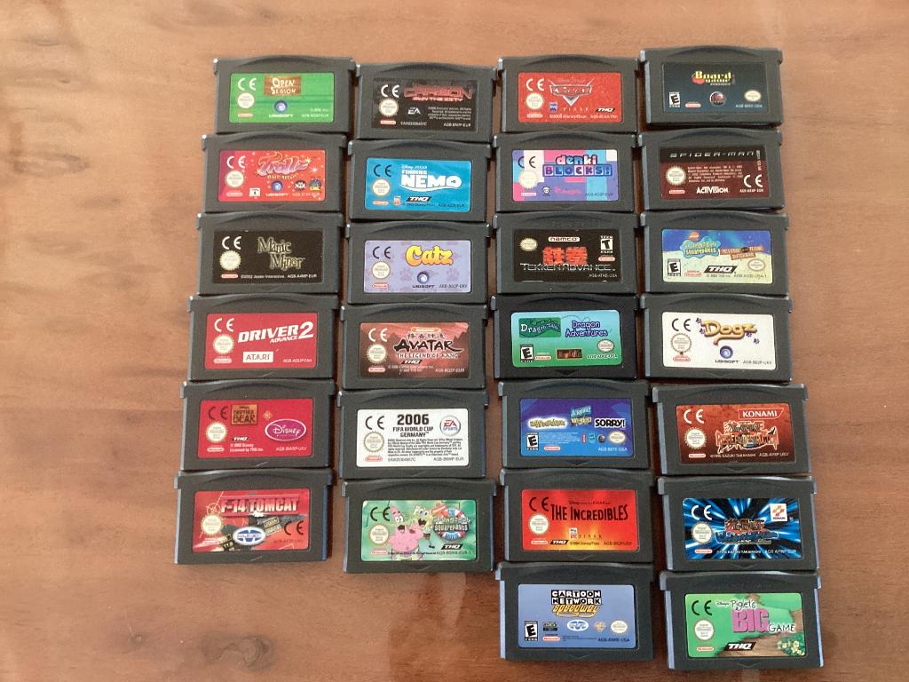 lot van 26 gameboy advance games nintendo GBA, Games en Spelcomputers, Games | Nintendo Game Boy, Ophalen of Verzenden, Gebruikt