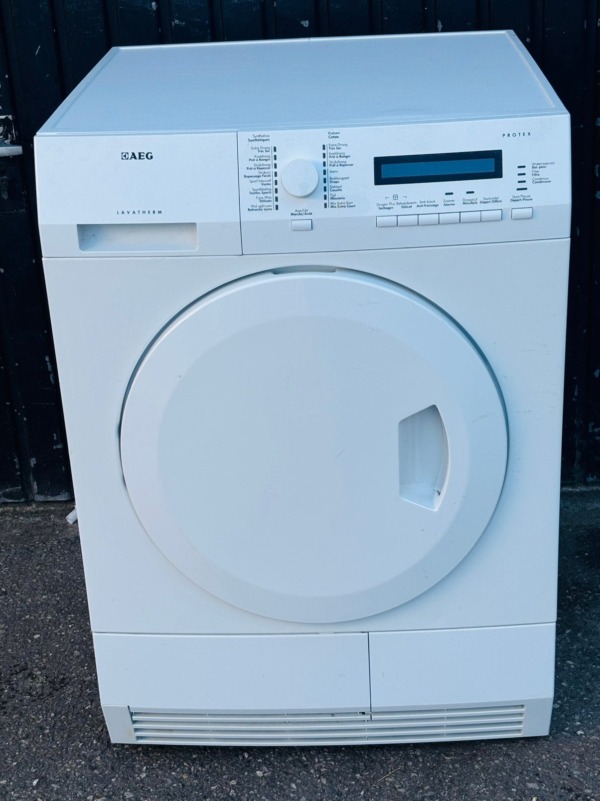 AEG DROOGKAST 8kg A+++, Ophalen, Zo goed als nieuw, Energieklasse A of zuiniger, Condens