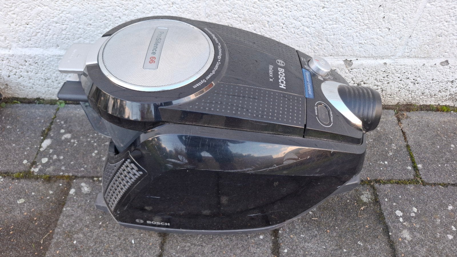 stofzuiger Bosch RELAXX'X prosilence 66 - zonder zak, Elektronische apparatuur, Ophalen, Gebruikt, Bosch, Geschikt voor tapijt