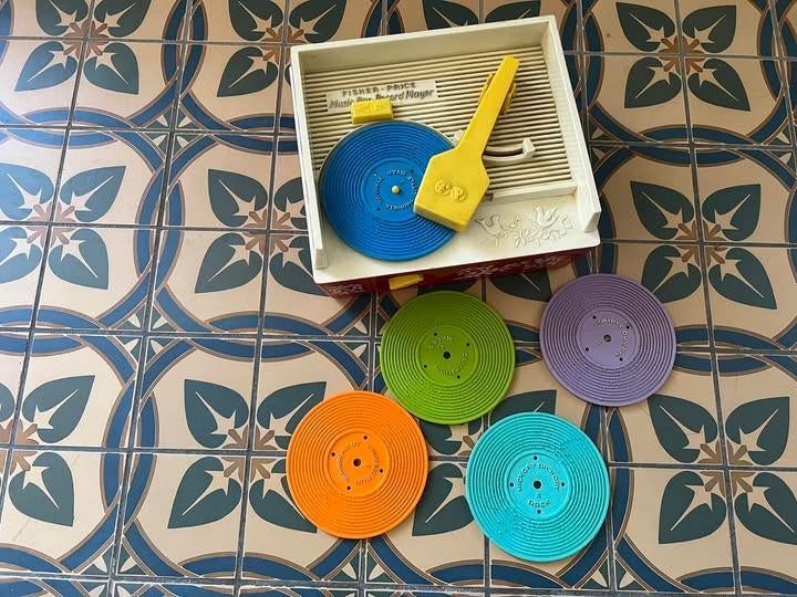!!Vintage Fisher Price Platenspeler!!, Kinderen en Baby's, Ophalen of Verzenden