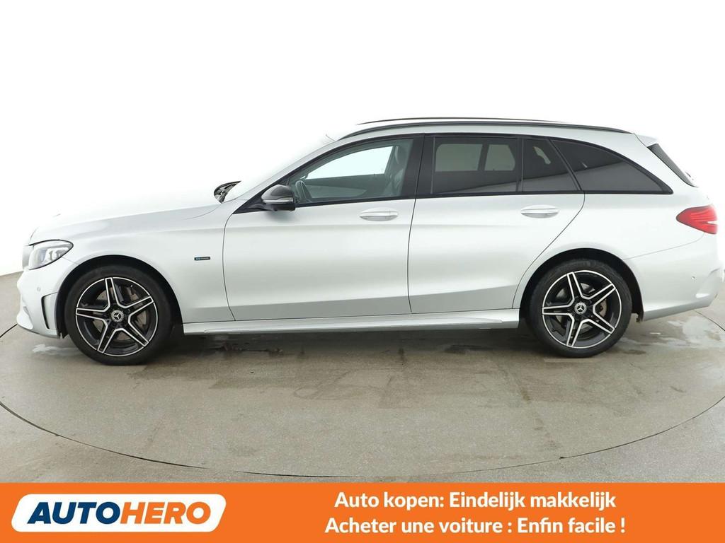 Mercedes-Benz C-Klasse 300 C 300de T Night Edition AMG Line, Autos, Argent ou Gris, Achat, Alcantara, Automatique