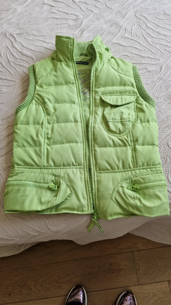 Bodywarmer, Kleding | Heren, Bodywarmers, Ophalen, Zo goed als nieuw, Maat 46 (S) of kleiner, Groen