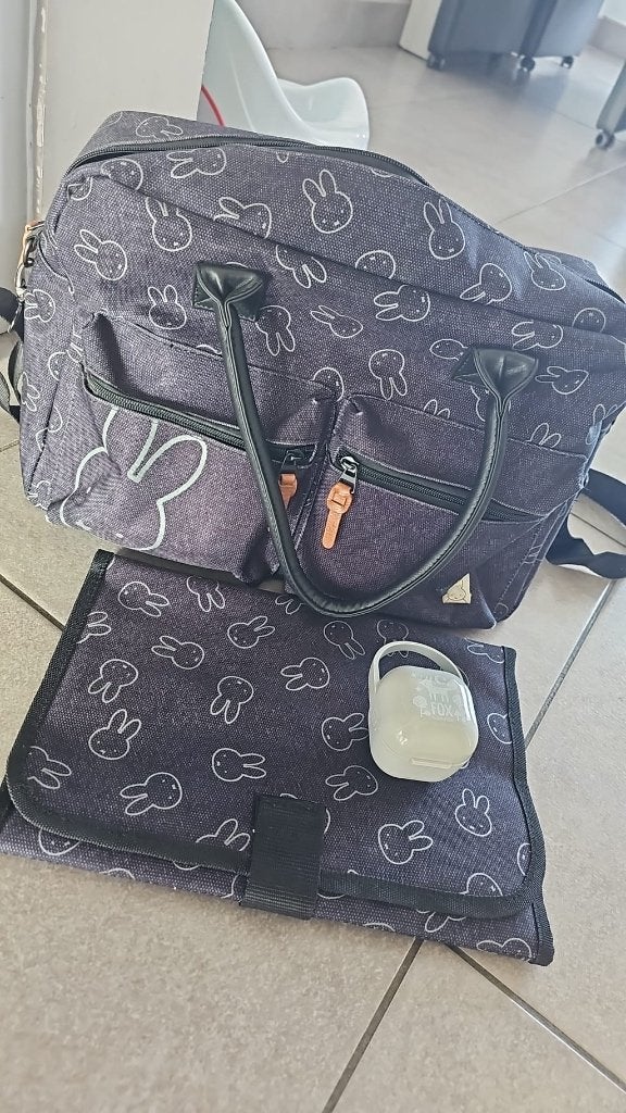 Luiertas van nijntje met mat, Kinderen en Baby's, Luiertassen, Ophalen, Zo goed als nieuw, Schoudertas