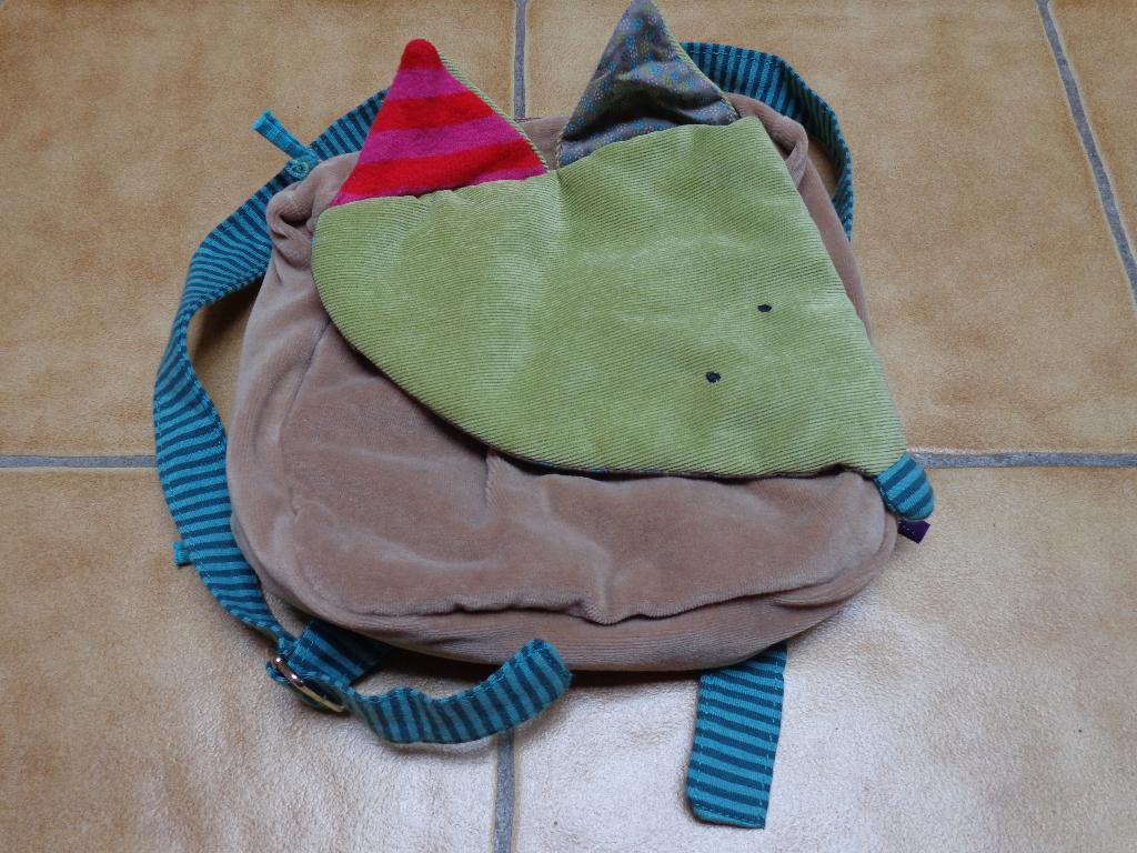 sac à dos Moulin Roty Loup "les jolis pas beaux", Autres marques, Enlèvement ou Envoi, Moins de 25 cm, Neuf