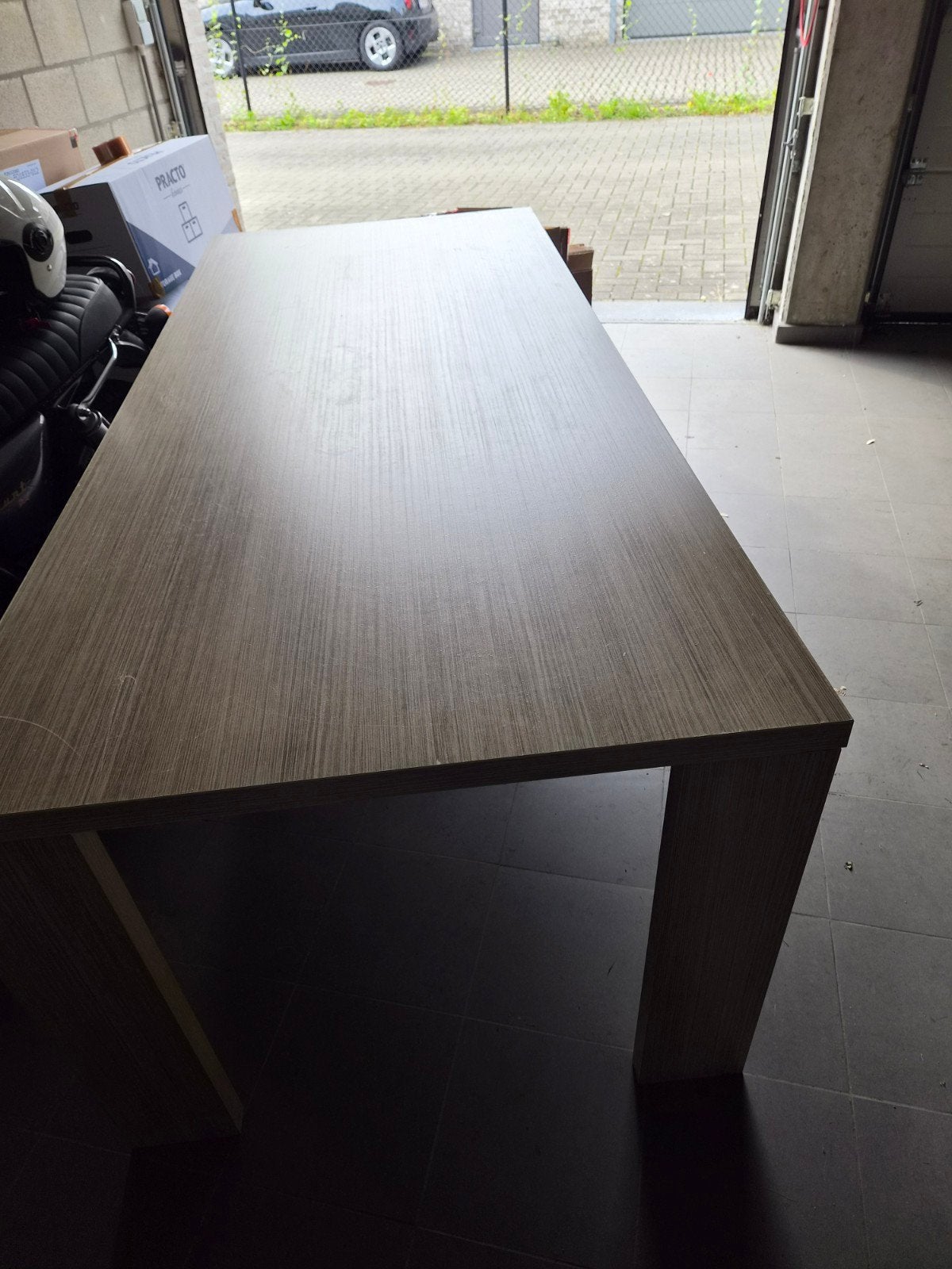 Eettafel + 6 stoelen, Ophalen