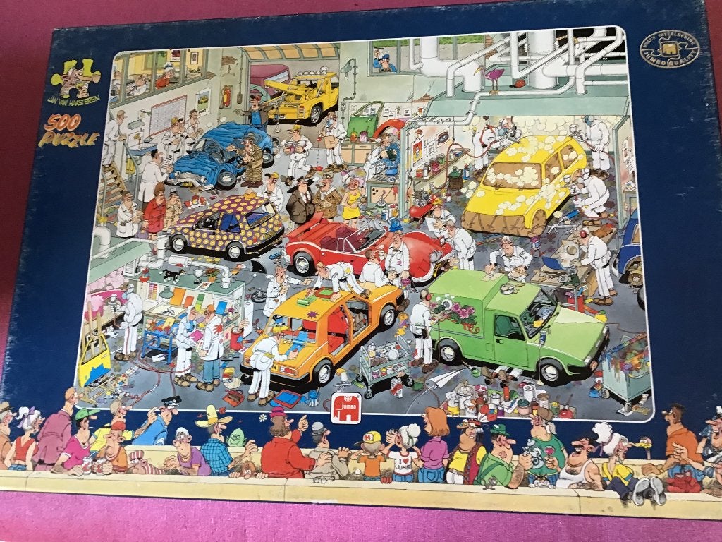 Puzzel Jan van Haasteren, Ophalen of Verzenden, 500 t/m 1500 stukjes, Gebruikt, Legpuzzel
