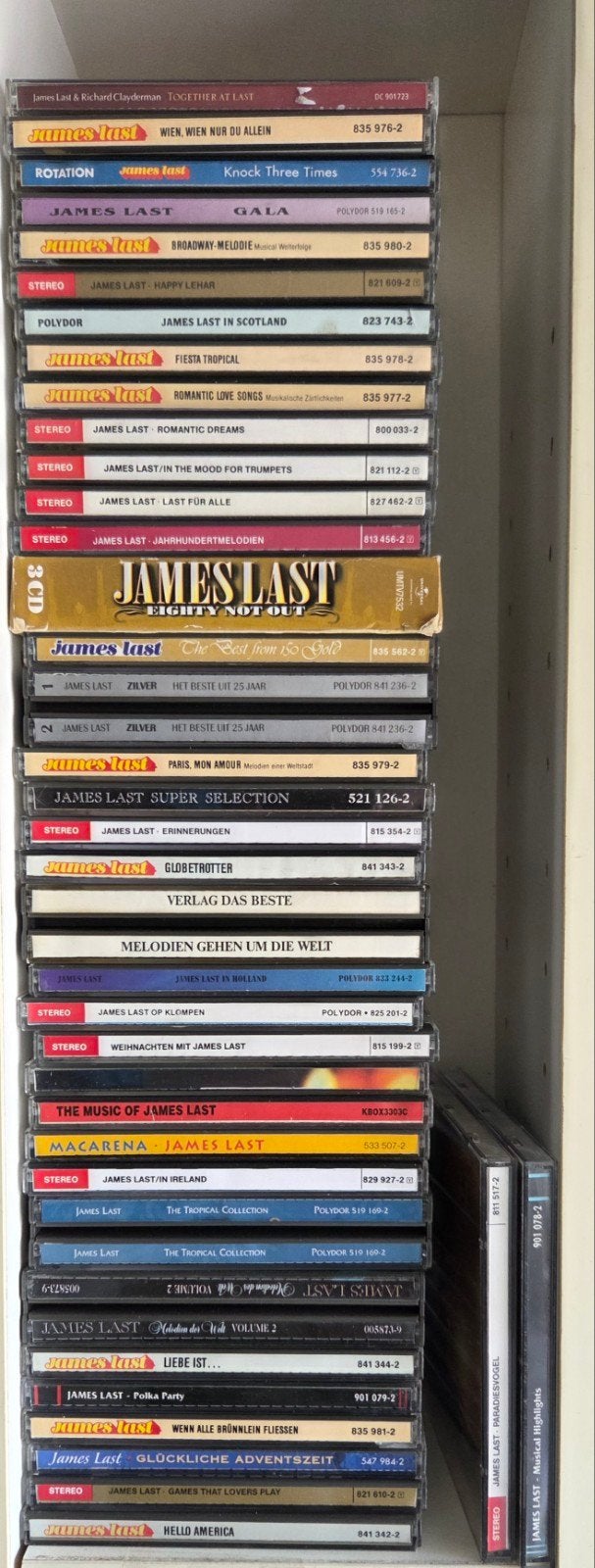 lot James Last cd's, Cd's en Dvd's, Ophalen of Verzenden