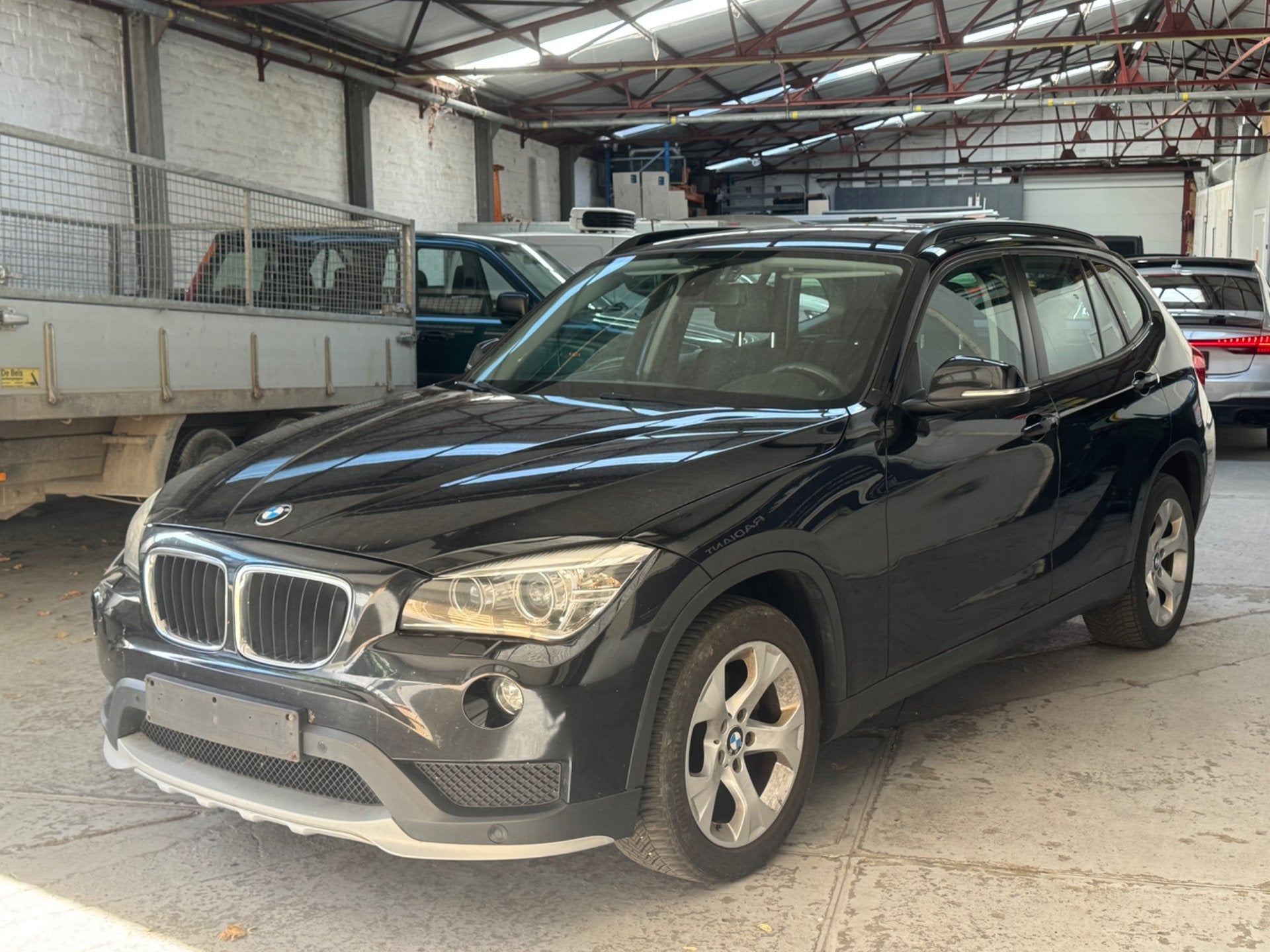 Bmw X1 | Diesel | Motor Kapot, Auto's, BMW, X1, Euro 5, Zwart, 5 deurs