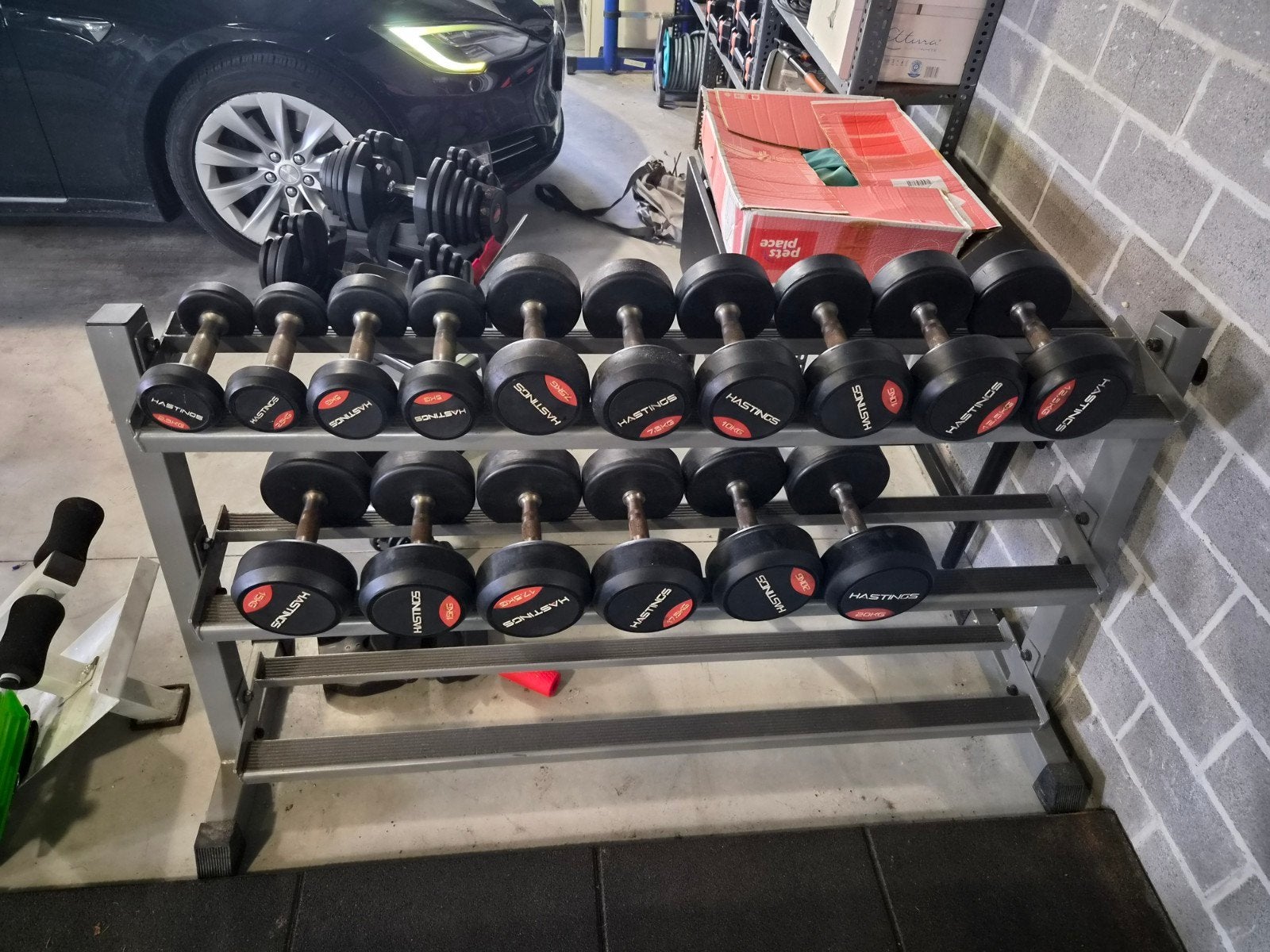Dumbells hastings 2,5-20 kg, Enlèvement