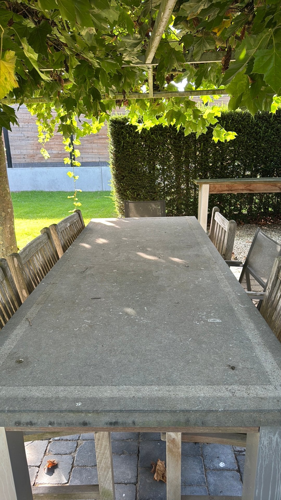 Terrastafel, Tuin en Terras, Ophalen, Zo goed als nieuw