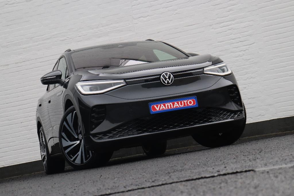 VW ID.4 4Motion GTX - HUD/360/Pano/Memory/Towbar/SOH=92,7%, Auto's, Automaat, Zwart, 5 zetels, Dealer onderhouden
