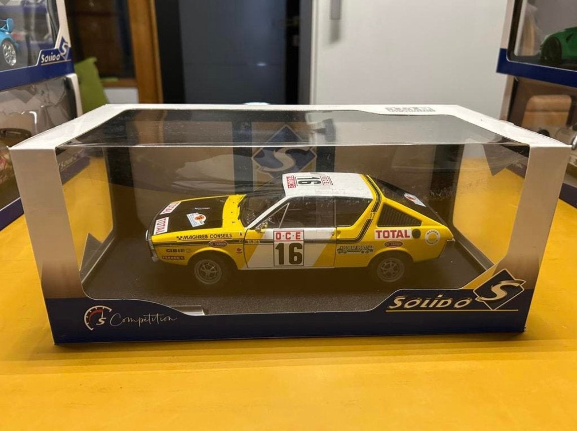 Renault 17 solido, Hobby en Vrije tijd, Modelauto's | 1:18, Ophalen, Zo goed als nieuw, Solido