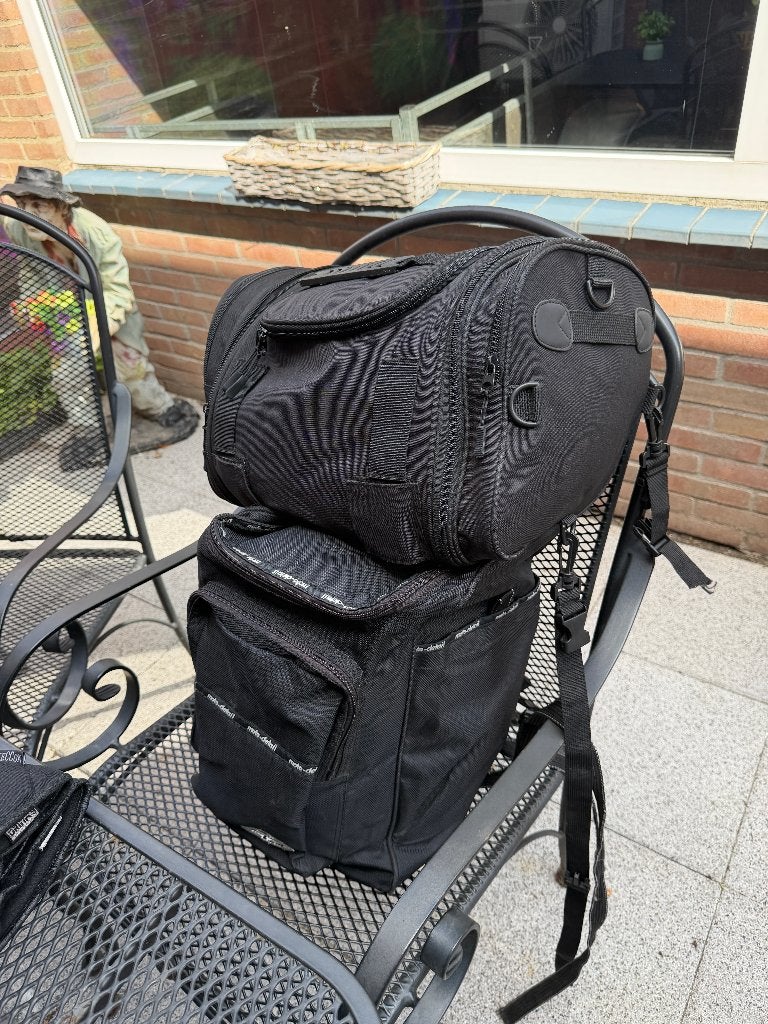 MOTOR TASSEN 2 STUKS, Motoren, Accessoires | Koffers en Tassen, Ophalen, Gebruikt