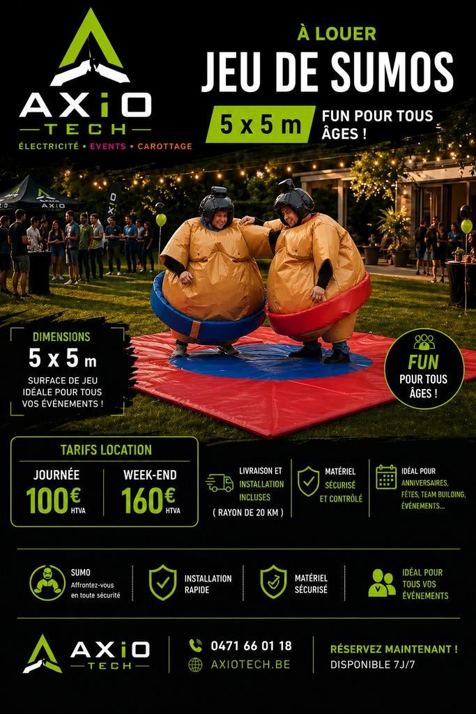 Jeux Sumo à louer, Enlèvement