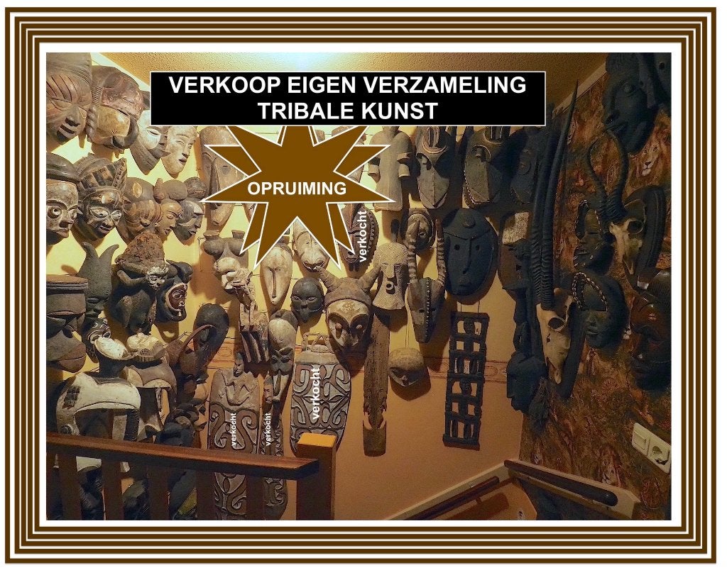 ART TRIBAL - CLEARING : propre collection - nombreux objets, Antiquités & Art, Fait main, Autres matériaux, Autres origines, Autres types