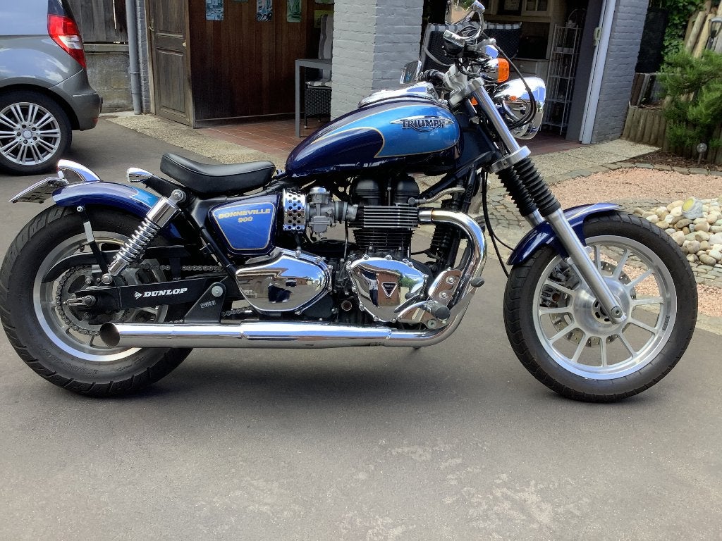 Motorfiets Triumph, 2 cilinders, Occasion, Chopper, 900 cc