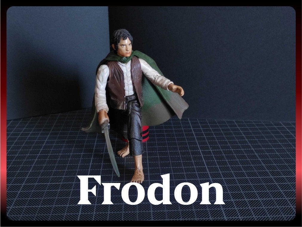 ToyBiz LOTR | Frodon (2003/04), Enlèvement, Comme neuf, Figurine