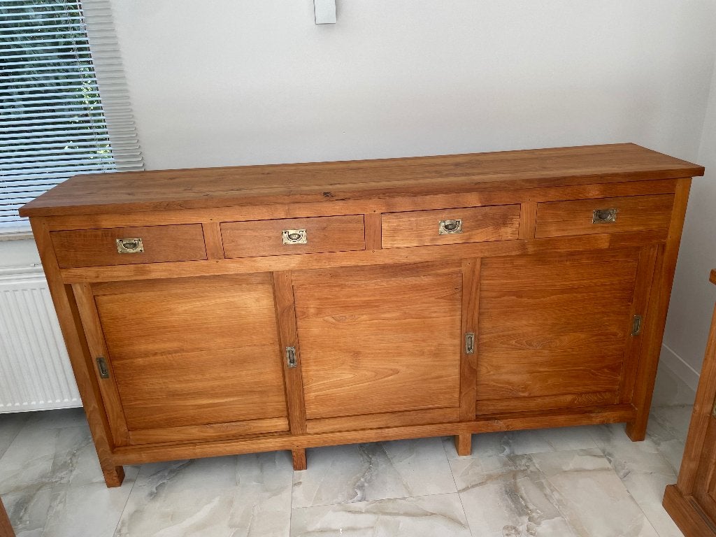 Teak dressoir, Huis en Inrichting, Ophalen, Zo goed als nieuw, Teakhout