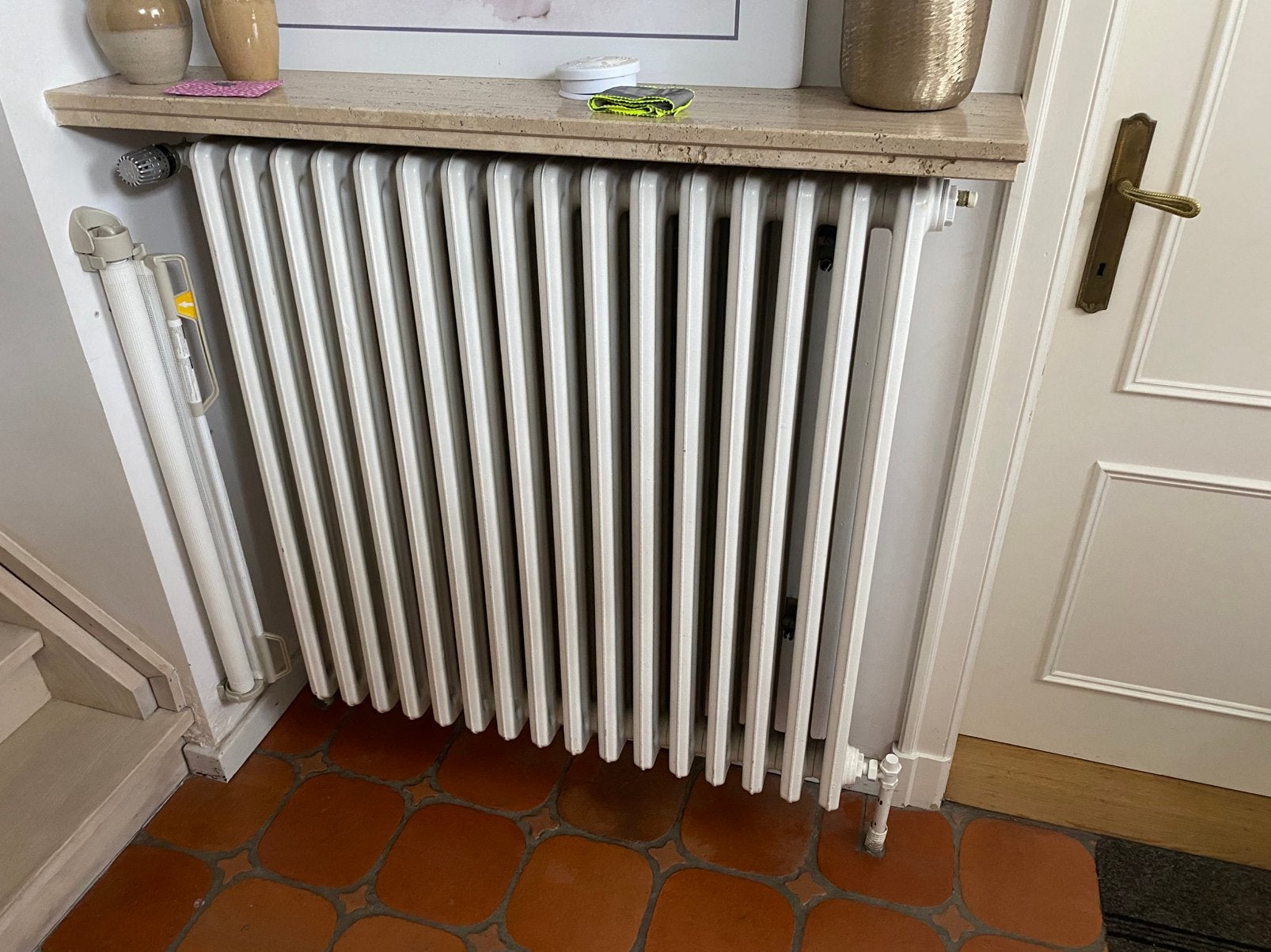 Gietijzeren radiator, Ophalen, Gebruikt, Radiator