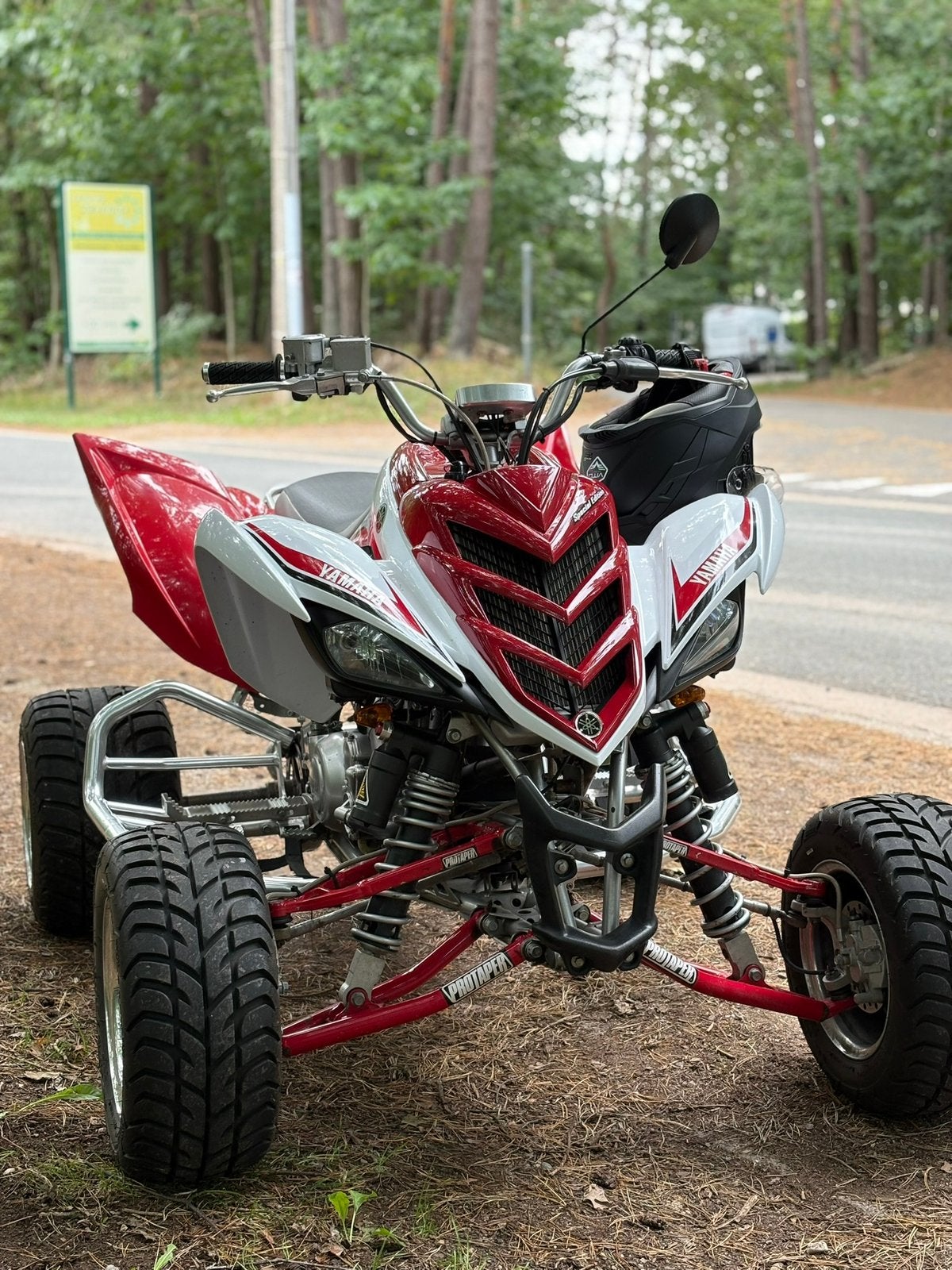 Yamaha raptor 700 speciale editie, Ophalen, Gebruikt