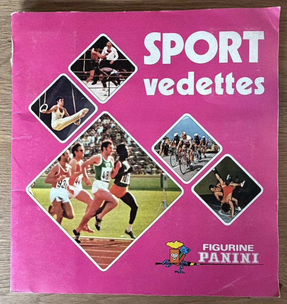 Sticker Album - Panini - Sport Vedettes (1974), Ophalen of Verzenden, Gebruikt, Sport