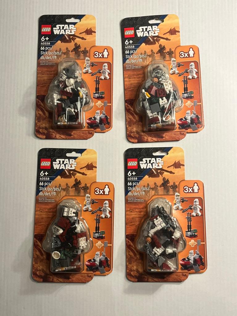 Lego Star Wars clone trooper command station x4, Verzamelen, Ophalen of Verzenden, Nieuw