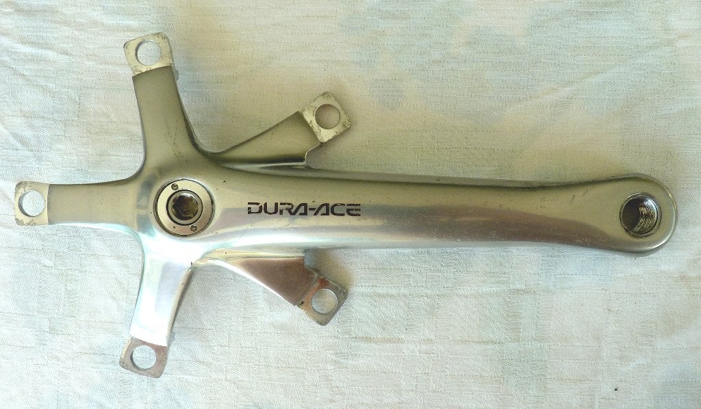 Dura Ace 7700 rechter crankarm, Fietsen en Brommers, Crankstel of Pedalen, Gebruikt, Ophalen of Verzenden, Aluminium
