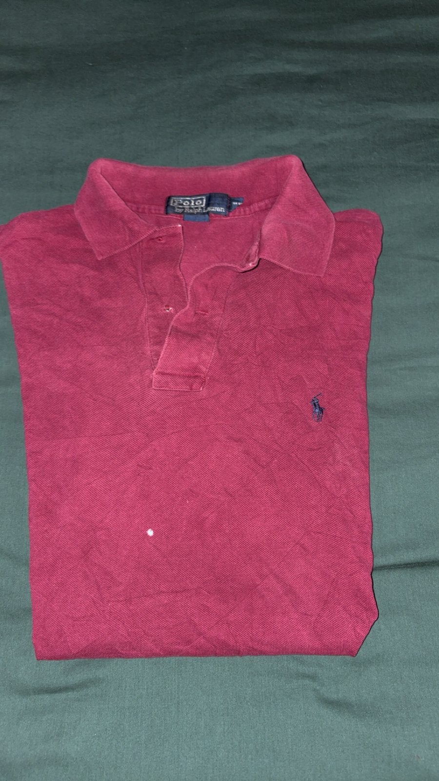 Ralph lauren, Kleding | Heren, Polo's, Ophalen of Verzenden, Zo goed als nieuw, Maat 48/50 (M), Rood