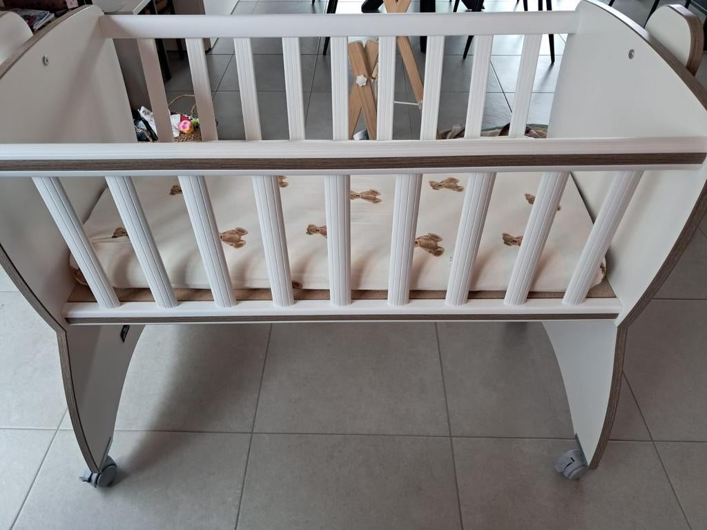 Wiegje baby 40 x 90 cm, Ophalen, Zo goed als nieuw, Wieg