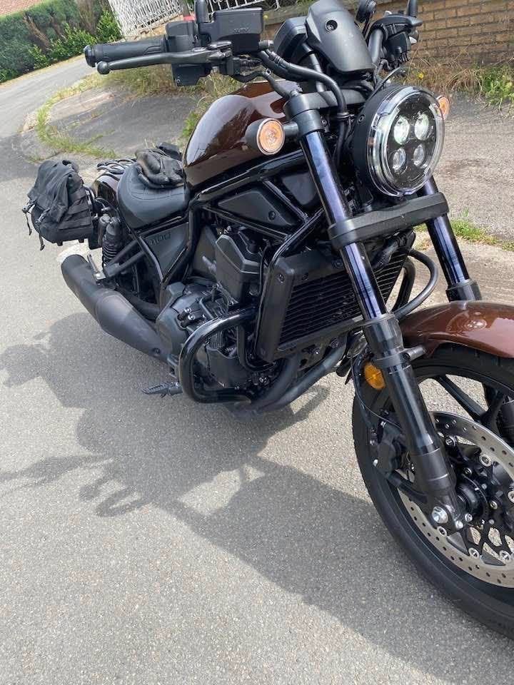 Honda REBEL valbeugels, Motoren, Ophalen, Zo goed als nieuw