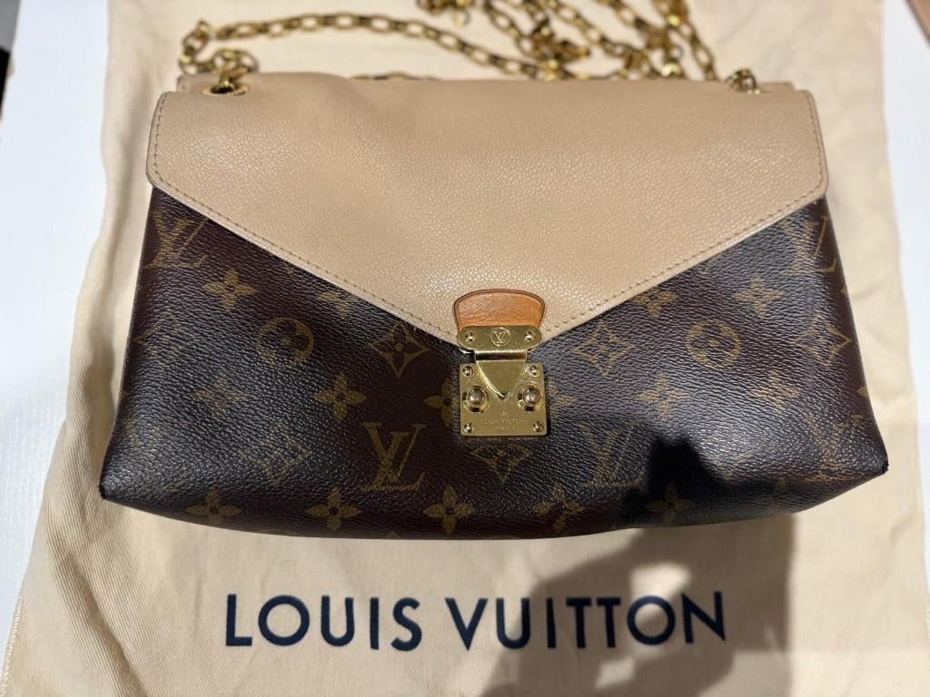 Louis Vuitton handtas., Handtassen en Accessoires, Tassen | Damestassen, Ophalen, Beige, Handtas
