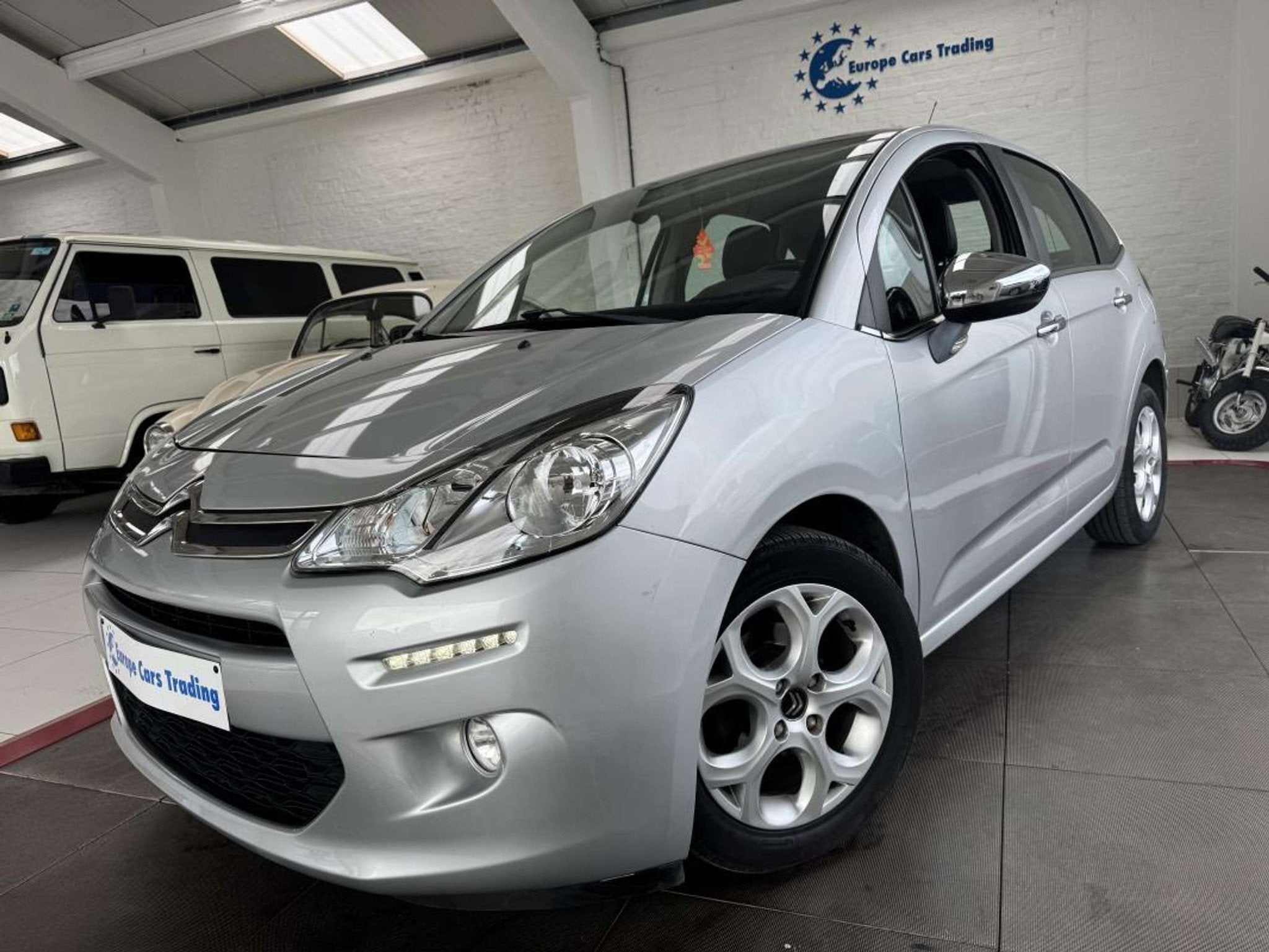 Citroën C3 SEDUCTION 82CH DISTRIBUTION OK CLIM VISIO DRIVE, Argent ou Gris, Achat, Entreprise, 82 ch