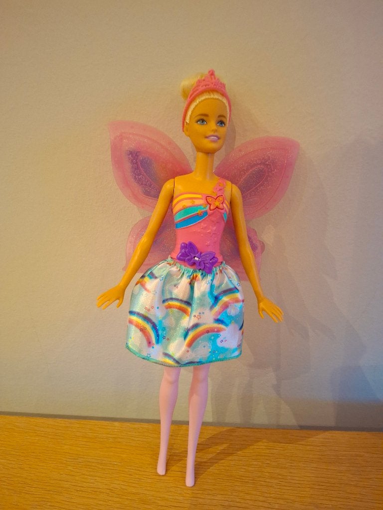 Barbie flying mannequin pop, Kinderen en Baby's, Speelgoed | Poppen, Ophalen, Zo goed als nieuw, Barbie