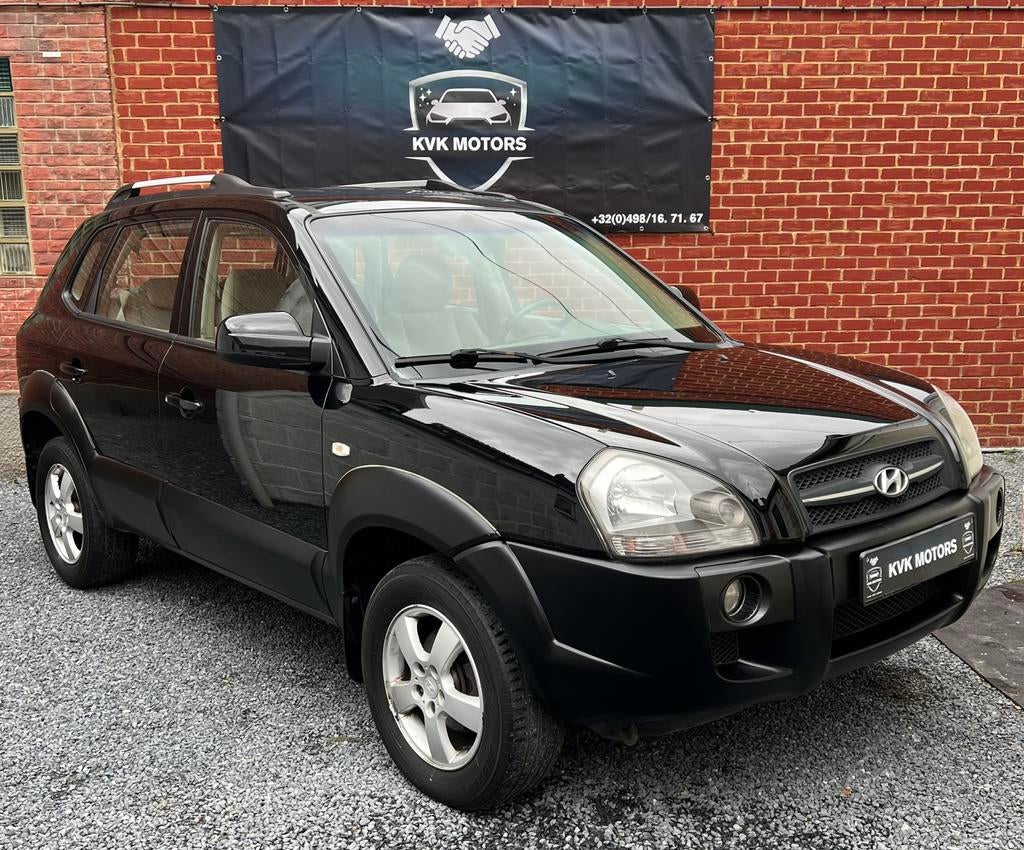 Hyundai Tucson 2.0i 83.000km **Garantie 12 mois**, Autos, Beige, Entreprise, Garantie prolongée, Boîte manuelle