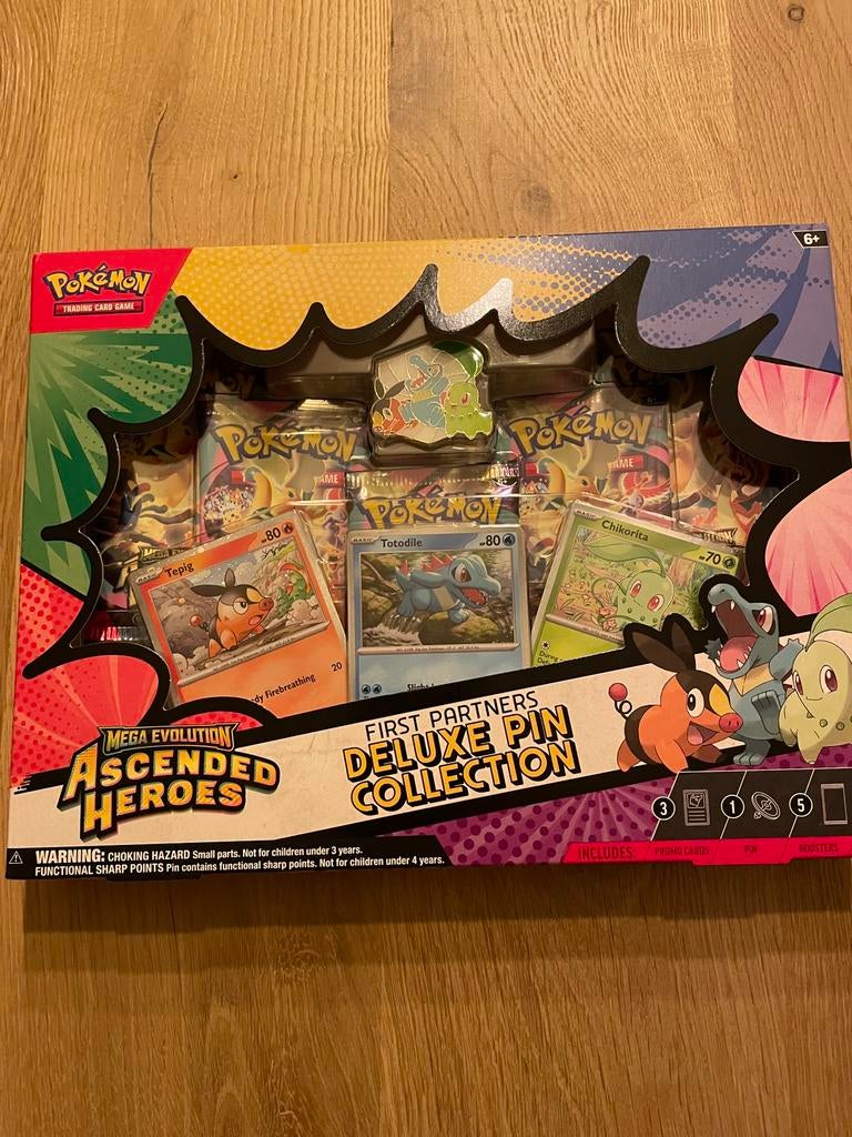 Pokémon - Ascended heroes Deluxe pin collection, Enlèvement, Neuf