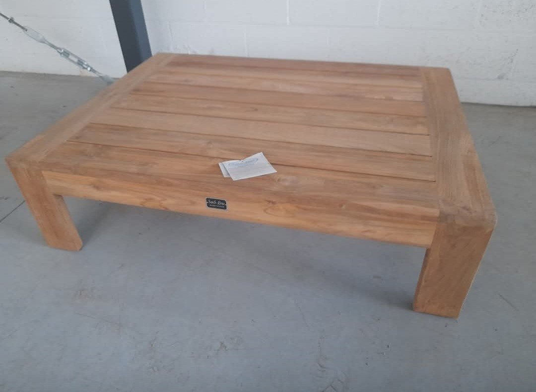 Davinci teak koffietafel loungtafel nieuw, Tuin en Terras, Ophalen, Teakhout