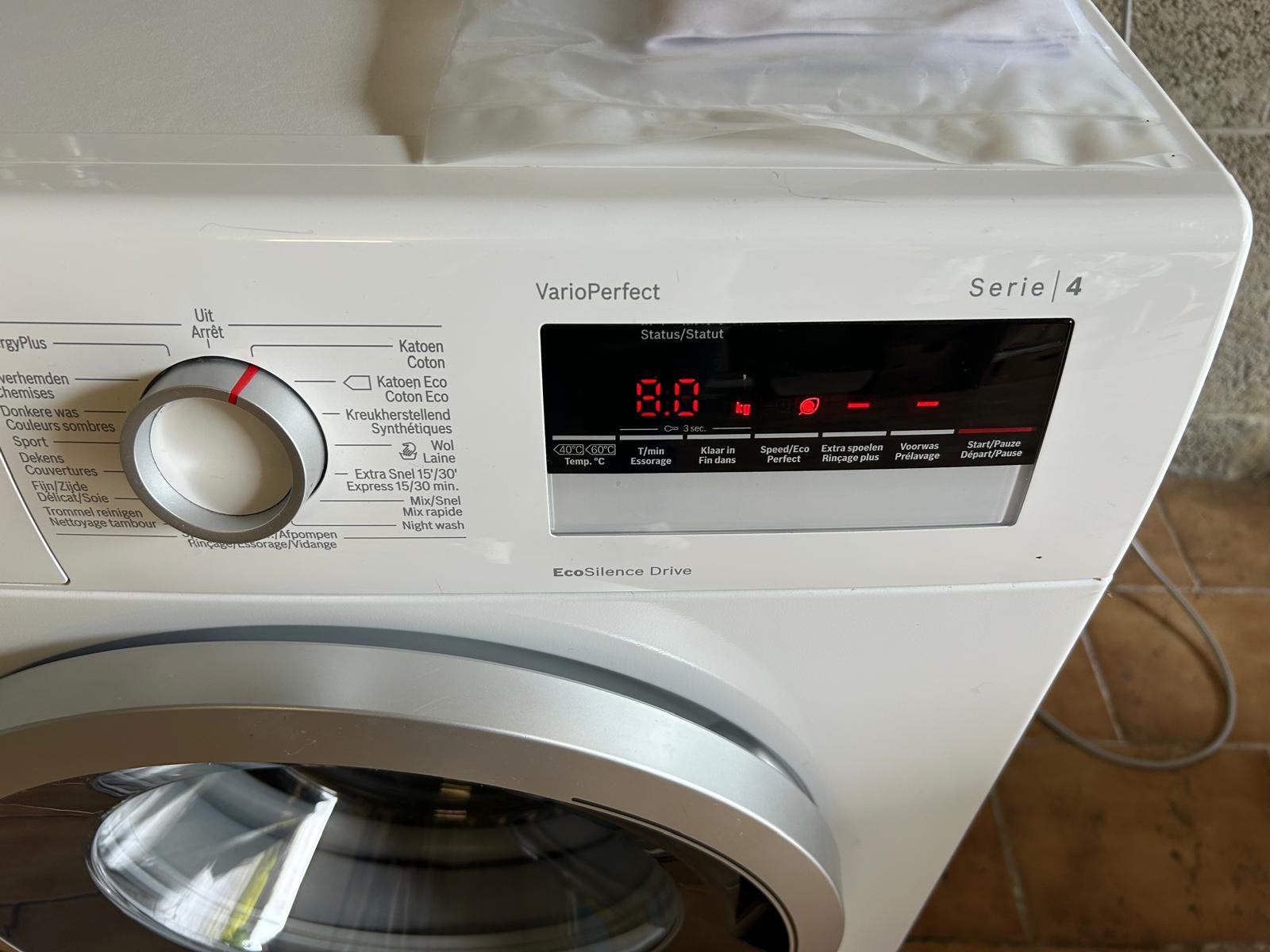 Bosch - machine à laver 8 lg, Electroménager, Enlèvement, Comme neuf